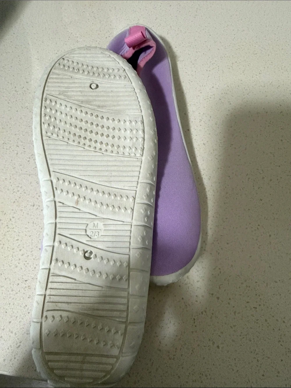 Kids Slip-On Water Shoes - Purple/Pink M 2/3